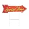 Signmission Santa Claus Arrow Yard Sign Funny Home Decor 30in Wide C-ARROW10-999623 - alternate 1